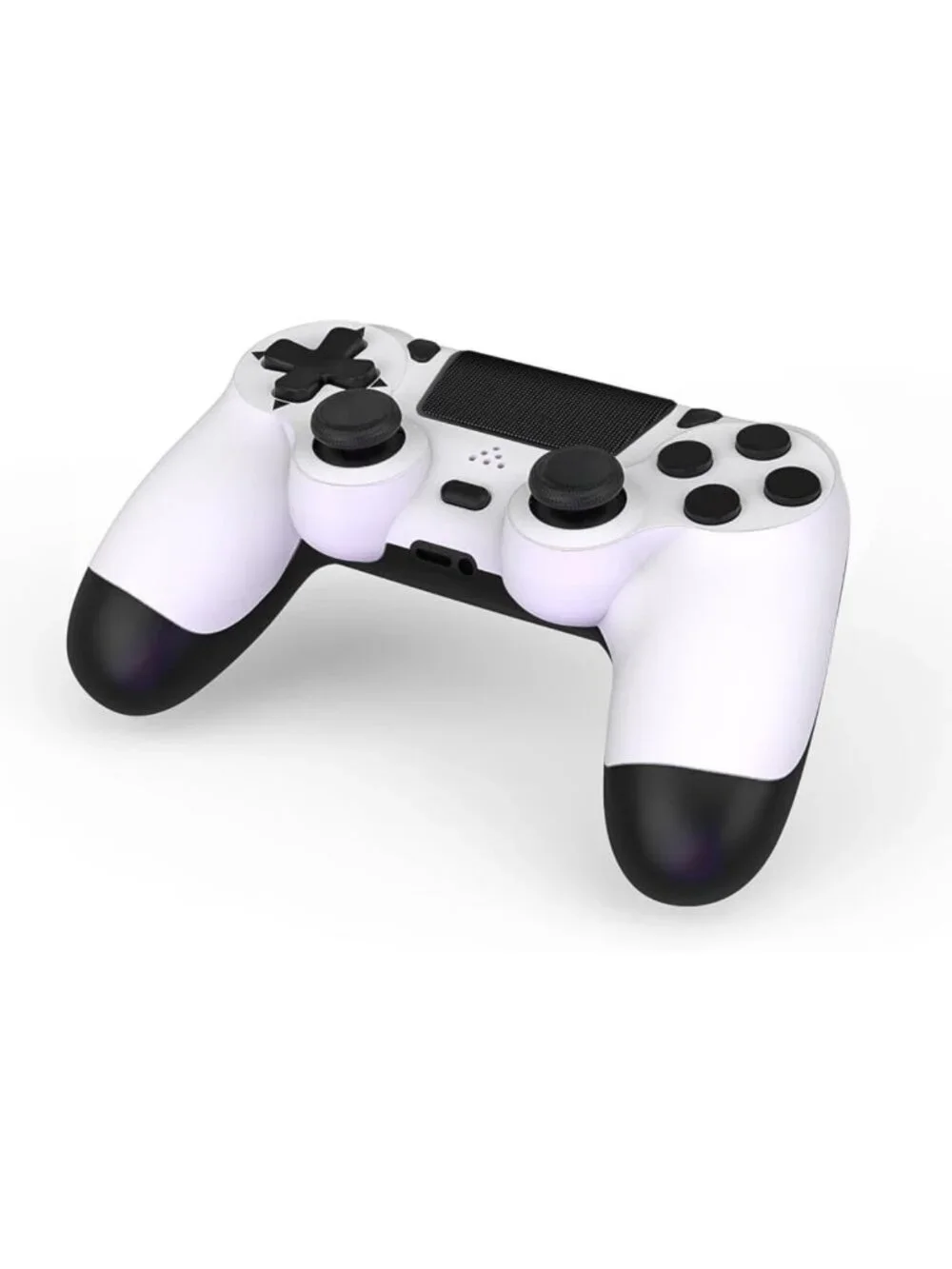 Wireless Game Controller with Dual Vibration for PS4, Slim & Pro - Black